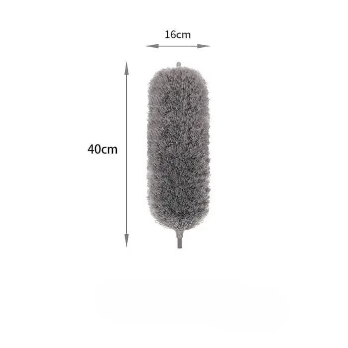 Plumeau à plumes de poulet extensible 1,4 m/2,8 m, balai de nettoyage de plafond courbé et extensibl