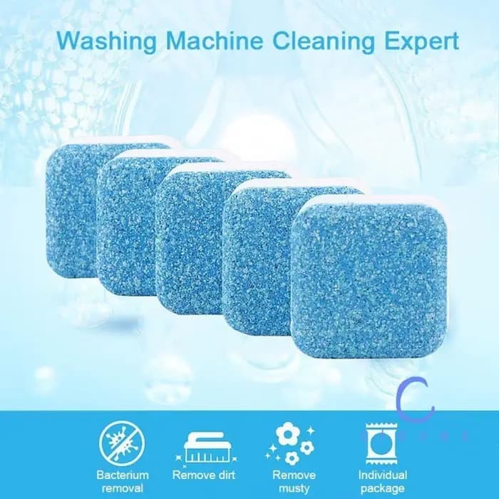 Tablettes nettoyantes pour cuve de lave-linge, formule de nettoyage en profondeur haute efficacité, 