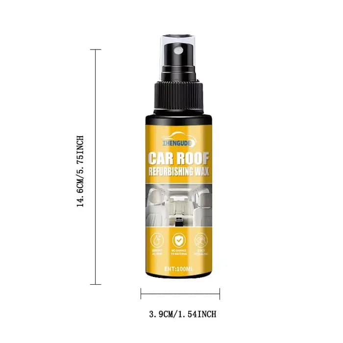 Nettoyant polissant pour l'intérieur de la voiture, 100 ml, nettoyant protecteur pour l'intérieur, s
