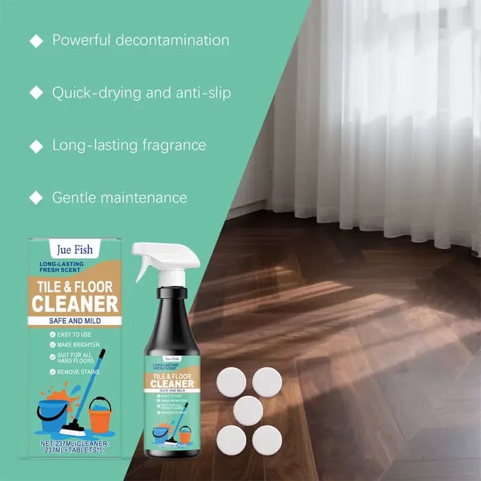 Nettoyant pour sols de carrelage, Solution d'élimination des taches de sol douce, entretien du sol d