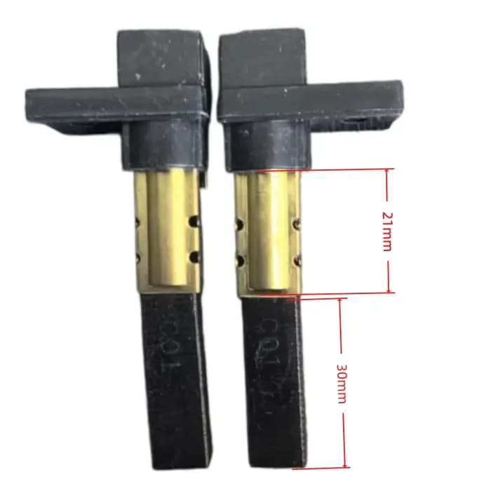 1 paire (2 pièces) de brosses en carbone pour moteur d'aspirateur KARCHER WD3/VD3/KARCHER WD2, bross