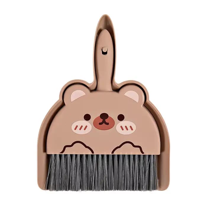 Petit balai ensemble de pelle à poussière pour le nettoyage de table domestique nettoyage de bureau 