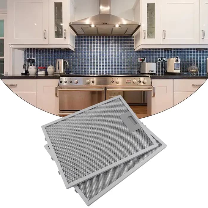 2 pièces filtres pour hotte de cuisine filtre de ventilation d'extracteur de maille métallique 320x2