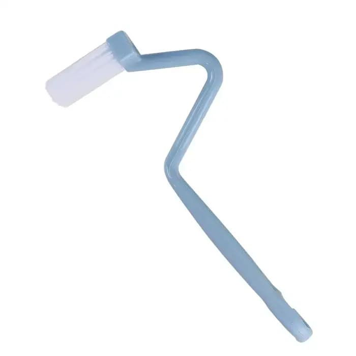 Brosse de nettoyage de toilettes en forme de S, épurateur de Wc Portable, poignée de pliage latérale