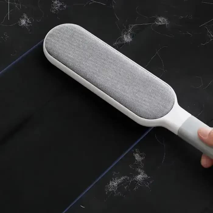 Épilateur Double face pour animaux de compagnie, brosse à peluches collante électrostatique manuelle, pour chat, vêtements, canapé, meubles, nettoyage de tapis