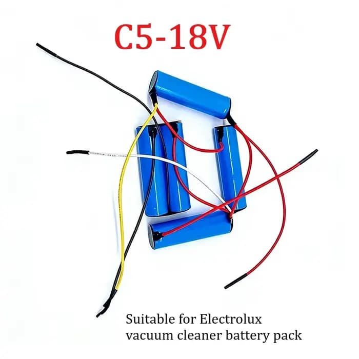Batterie lithium-ion C3 C4 C5 3500mAh pour aspirateur Electrolux Zb2941 Zb2904x Zb2942 Zb2943 type Nv144nibrc