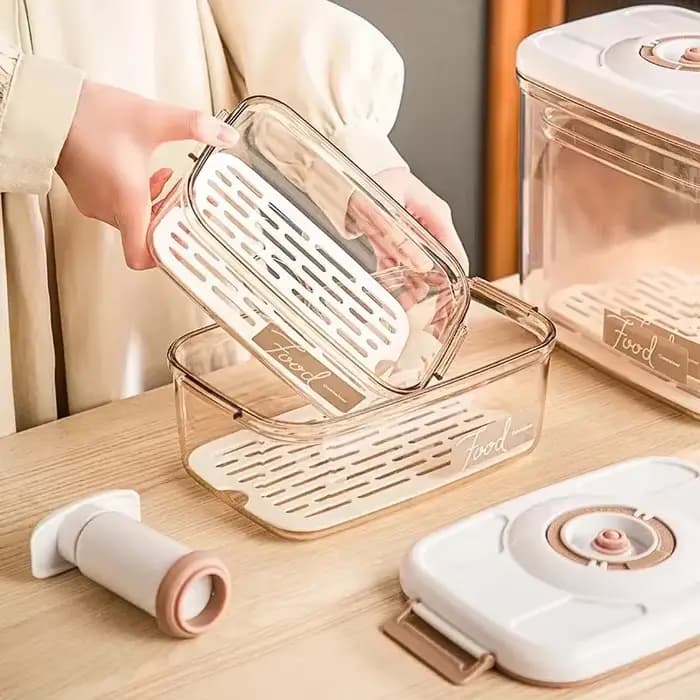 Boîte de conservation sous vide