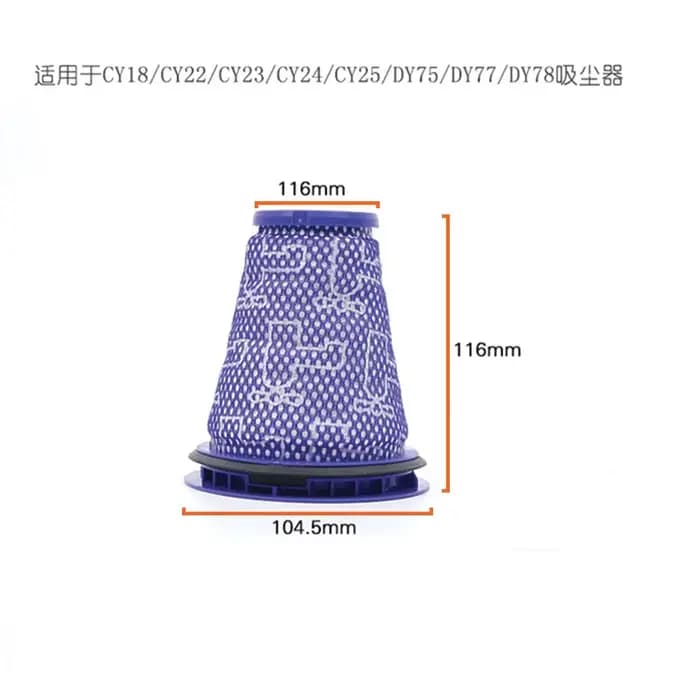 Pièces de rechange pour aspirateur Dyson