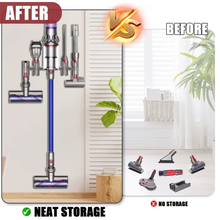 Support d'accessoires à neuf trous pour Dyson V7 V8 V10 V11 V15