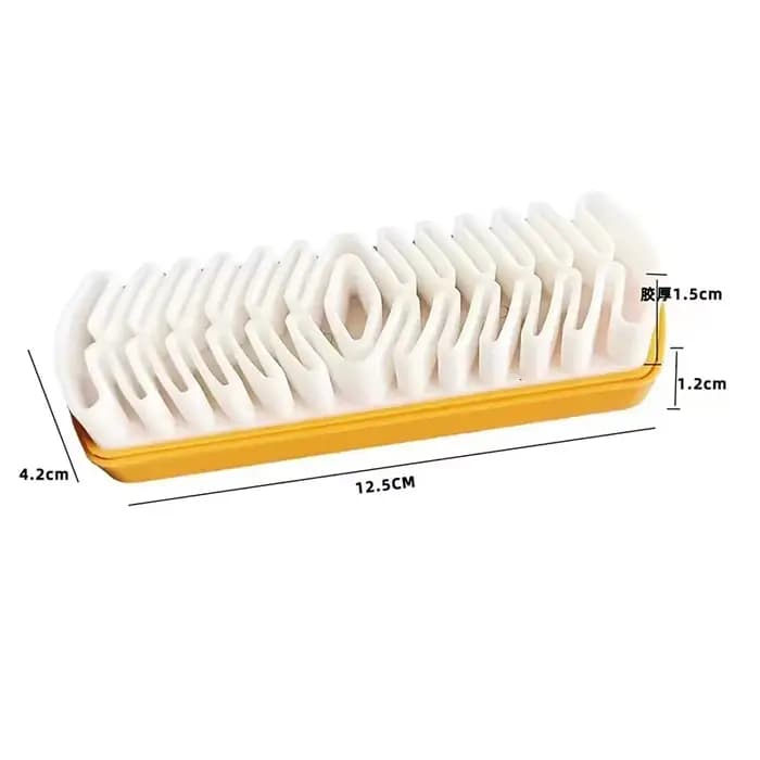 Brosse de nettoyage pour chaussures en daim