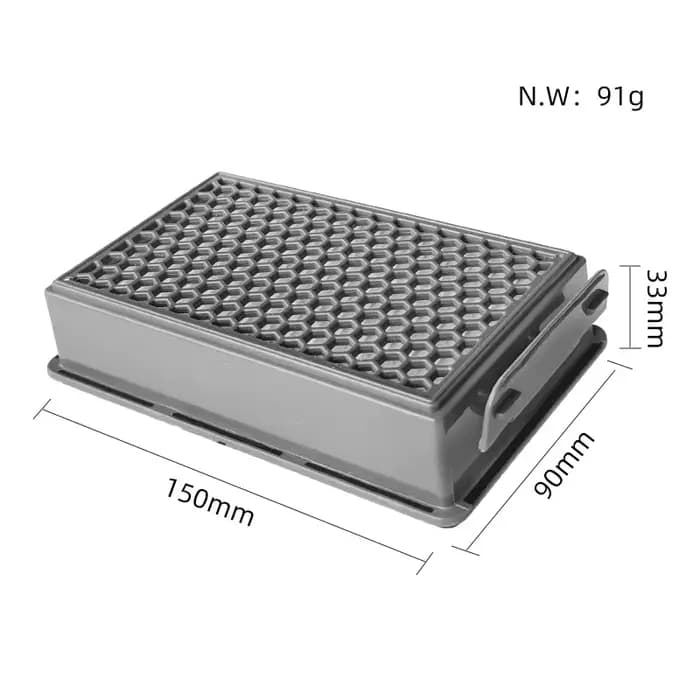 Filtre Hepa adapté pour Rowenta Compact Power XXL RO4811EA / RO4823EA / RO4825EA / RO4826EA / RO4853EA / RO4855EA / RO4859EA