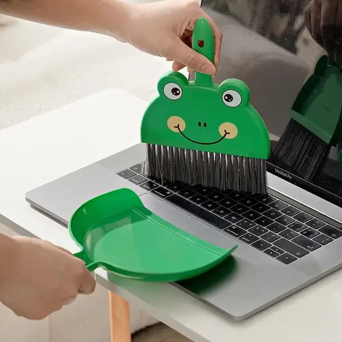 Petit balai ensemble de pelle à poussière pour le nettoyage de table domestique