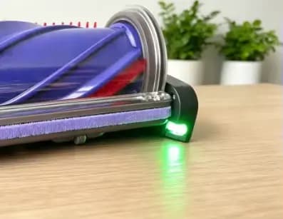 Lampe LED anti-poussière pour aspirateur