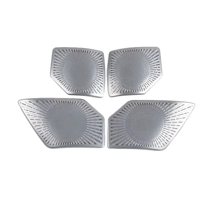 Couverture de klaxon de porte pour Land Rover Defender 110 2020 2021 2022, accessoires de décoration de haut-parleur de voiture, Protection du filet de haut-parleur