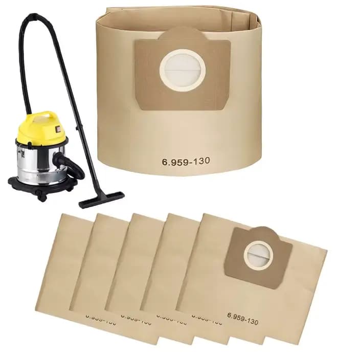 Sacs pour aspirateur Karcher 6.959-130.0 WD3 MV3 WD3 Premium Wet & Dry