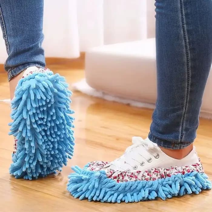 Chaussons de sol anti-poussière pour livres