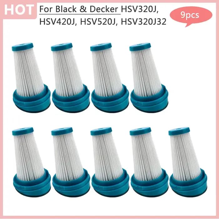 Pour Black & Decker HSV320J HSV420J HSV520J aspirateur HSV320J32 accessoires pour la maison filtre Hepa pièces de