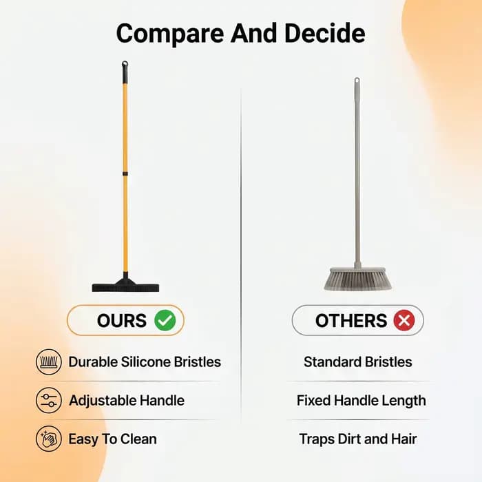Brosse à poils d'animaux multifonctionnelle pour tapis