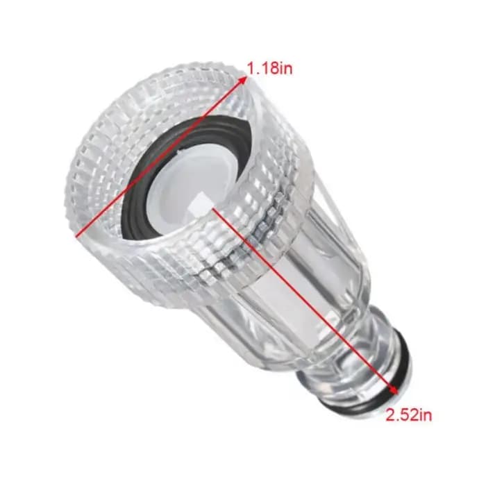 Outil de remplacement de connecteur d'entrée de filtre à eau de laveuse à haute pression