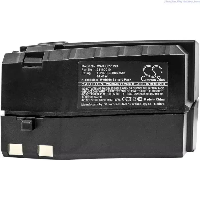 Batterie Cameron Sino 3000mAh pour balai électrique sans fil Karcher 1.258-505.0 1258-5050 K55 KC55 K 55