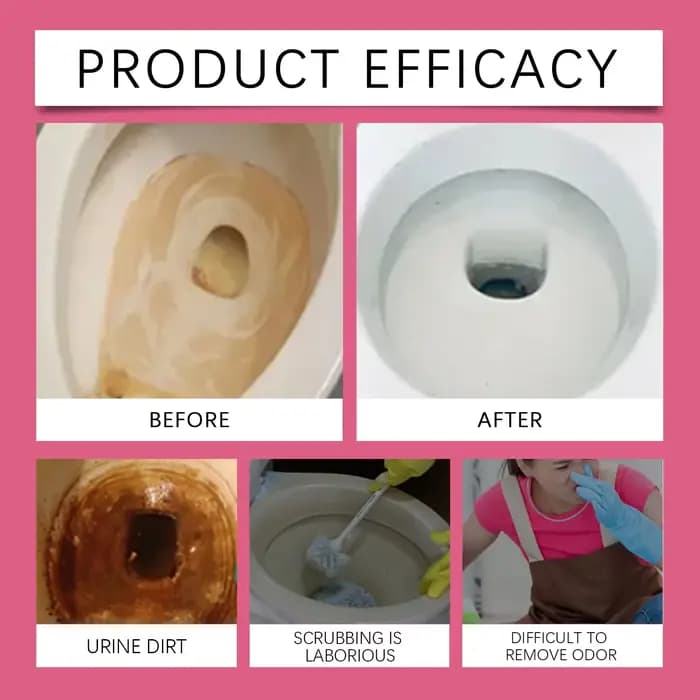 Comprimés effervescents pour toilettes - Détachant pour taches d'urine