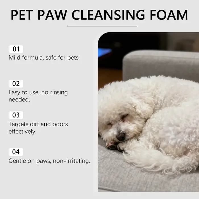 Nettoyant pour pattes de chien et de chat
