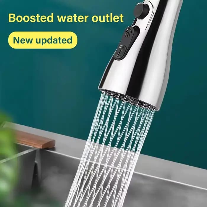 Rallonge de robinet de cuisine 3 en 1 universelle 360 °