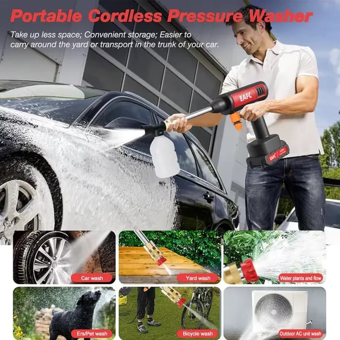 Makita – lave-auto haute pression sans fil 60Bar