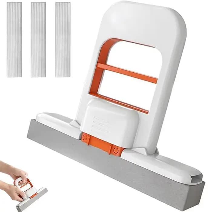 Mini serpillière multifonctionnelle | Serpillère rétractable humide/sèche pour cuisine