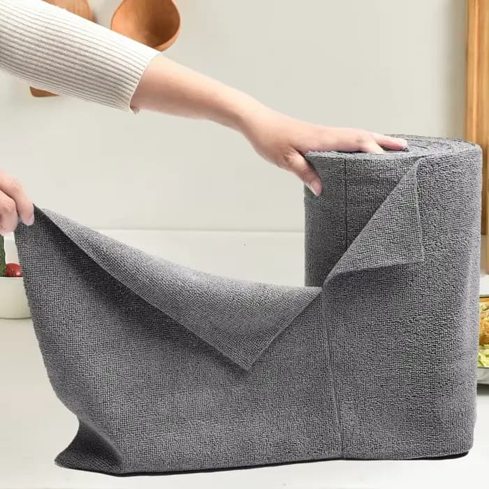 Lingettes de nettoyage réutilisables à double usage (humide et sec)