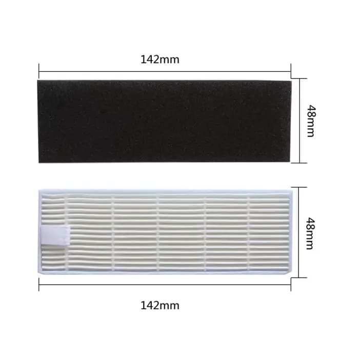 Filtre Hepa pour aspirateur ILIFE A7 A9s A9 A10s Silvercrest SSRA1 SSR1 Deluxe 500 DEXP LF-800 Polaris PVCR 0930, pièces de Robot