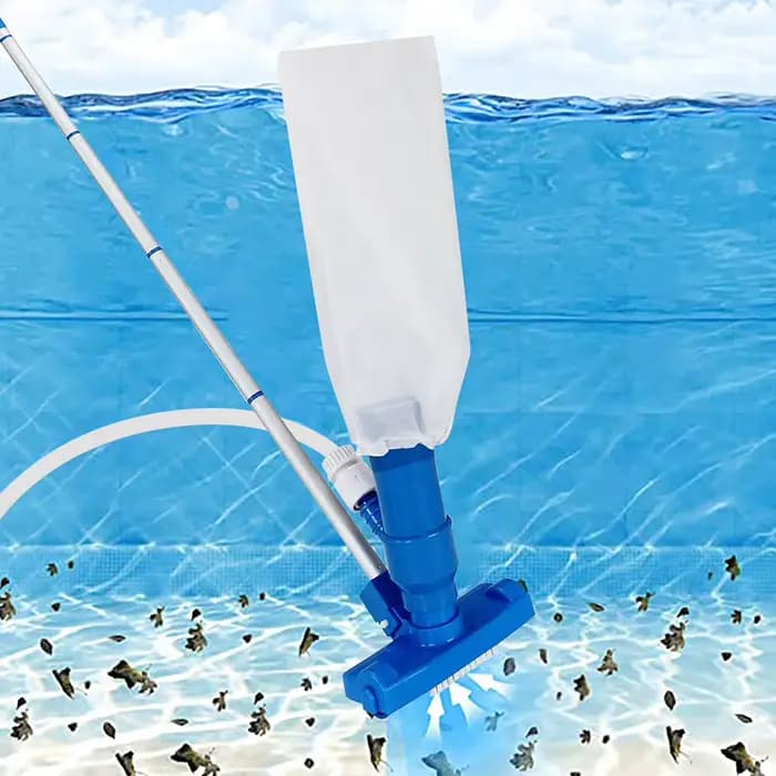 Nettoyeur de piscine sous-marin à jet avec poignée