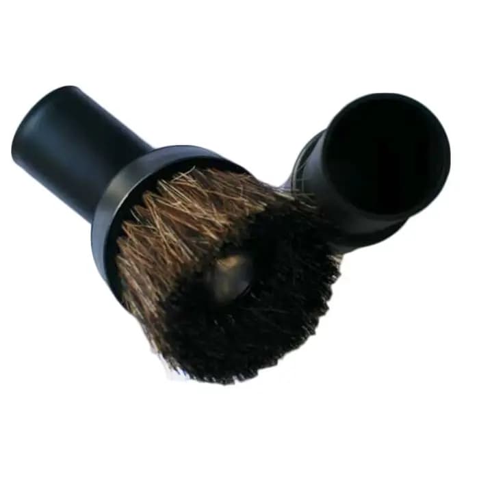 Brosse ronde universelle en crin de cheval pour aspirateur