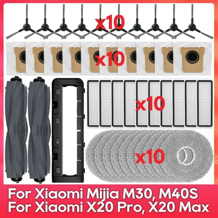 Compatible avec ( Xiaomi Robot Vacuum X20 Pro