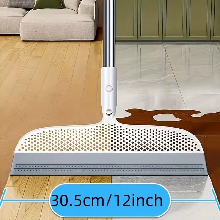 1 balai en silicone double face