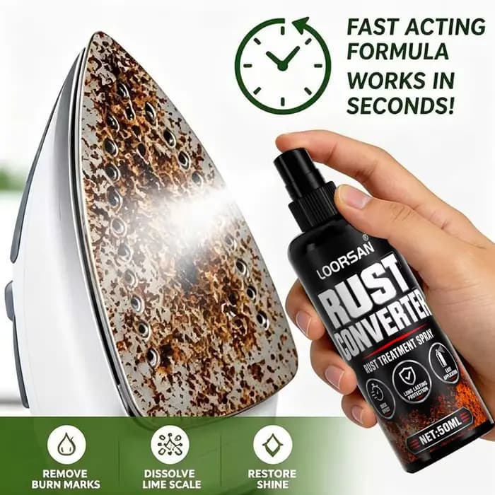 Spray nettoyant pour semelles de fer LOORSAN