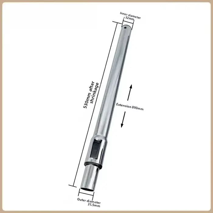 Tube d'aspirateur universel