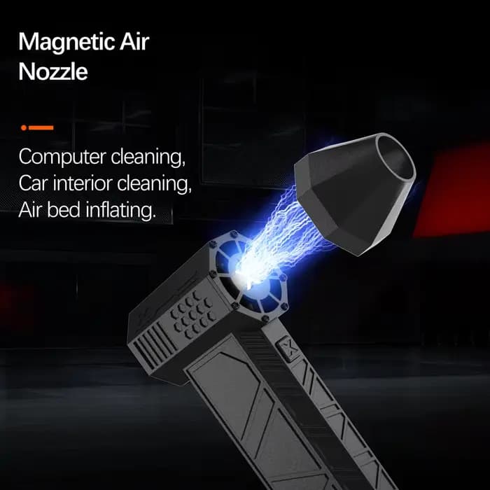 Souffleur Air Puissant Portable 130000RPM 52m/s Moteur Brushless Batterie Rechargeable