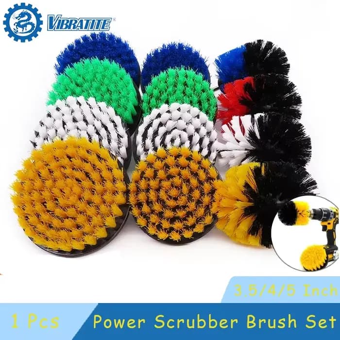 Ensemble de brosses à récurer électriques 3.5/4/5 pouces