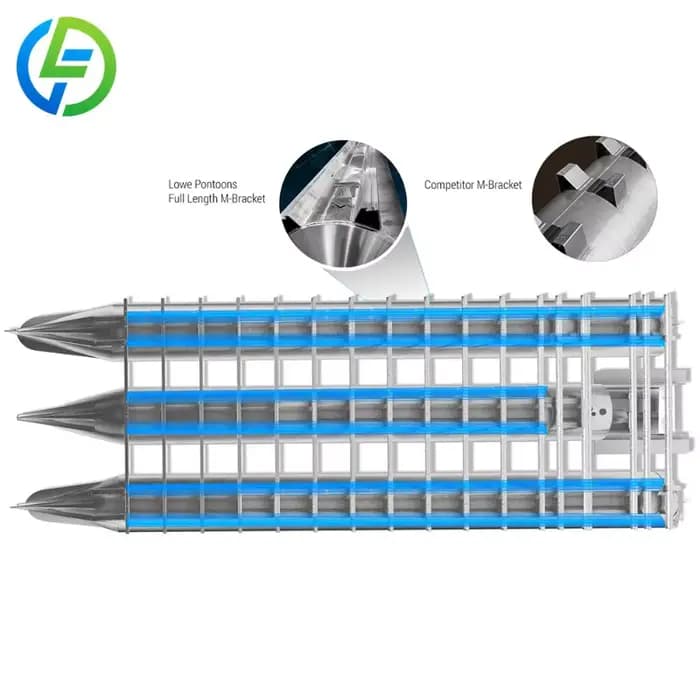 FL Customized Wholesale New 24-30Ft Cruising Party Bargeparty Catamaran Double-Deck Aluminum Pontoon Boat