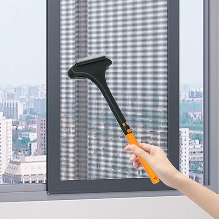 Brosse de nettoyage pour moustiquaire de fenêtre