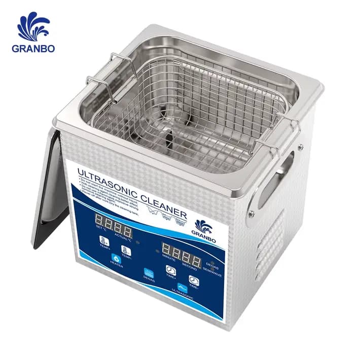Nettoyeur à ultrasons verre bijoux montre outils 1L 40KHz Machine de nettoyage