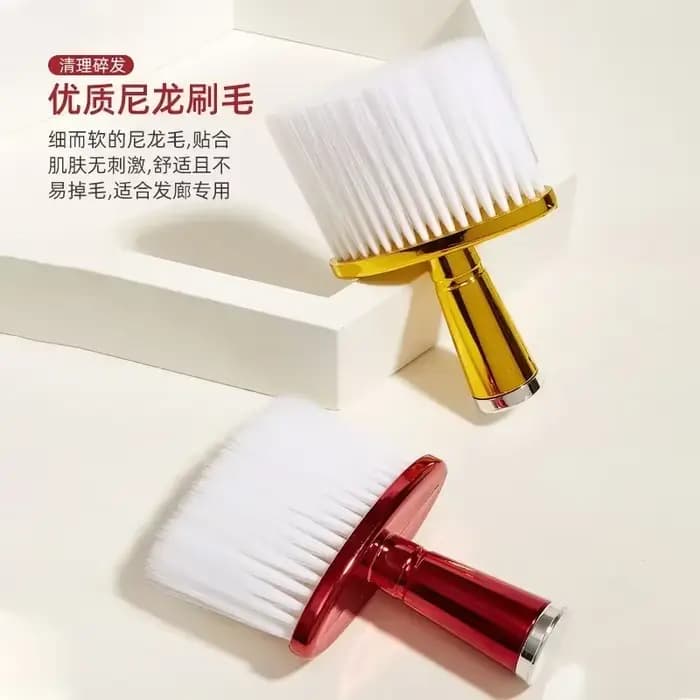 Brosse à poils souples en nylon pour balayer les cheveux