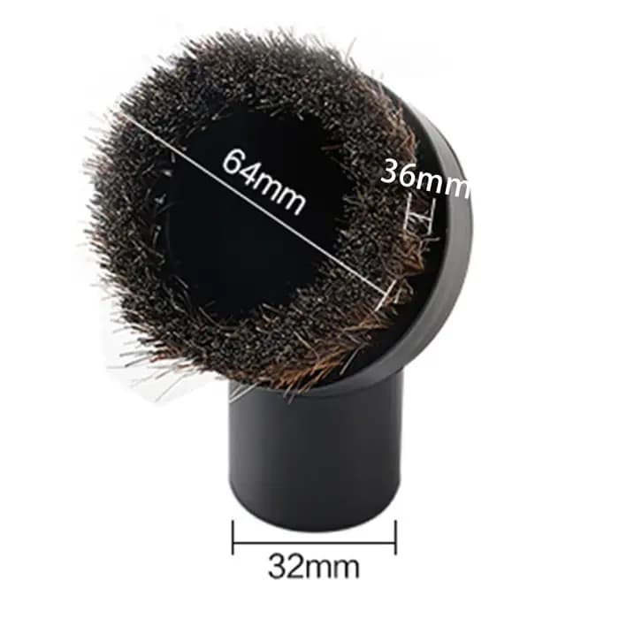 Brosse ronde universelle en crin de cheval Long de 3.6cm