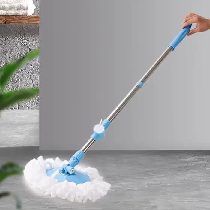 Poignée de remplacement pour mât de vadrouille rotative