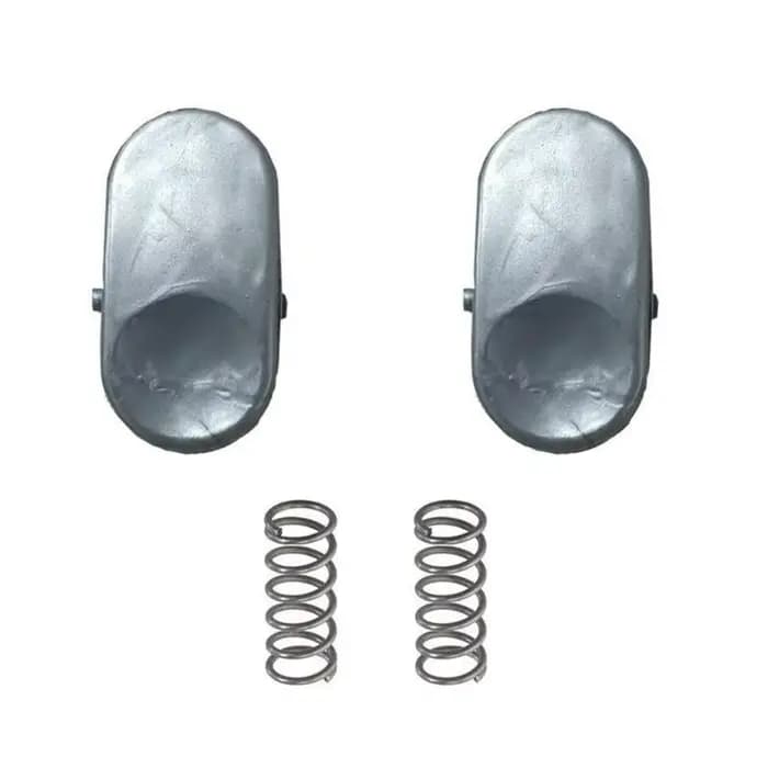 2 Set Silver Tool attrape le bouton godet poussière l'entretien l'aspirateur