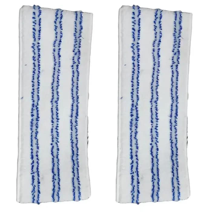 2 chiffons de vadrouille pour kit/brosse Vaporflexi/Pro/classique/Eco Pro 3.0/Eco Pro 3000
