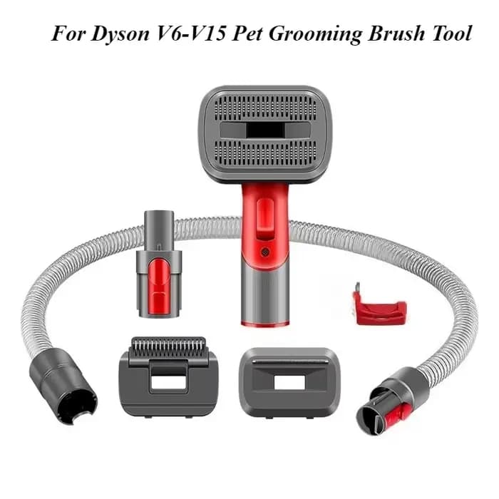 Brosse de toilettage pour animaux de compagnie Dyson V6-V15 - Accessoire d'élimination des poils d'animaux pour aspirateurs
