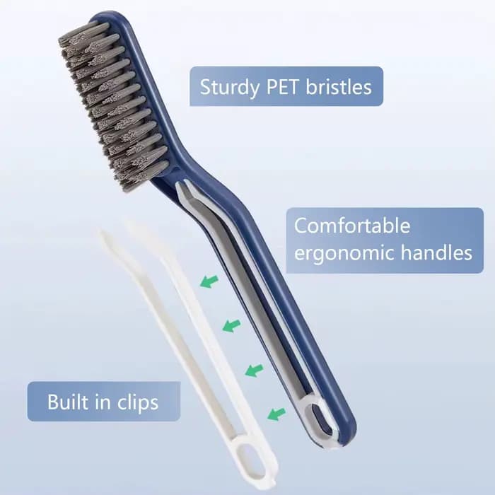Brosse de nettoyage efficace pour les coins et les interstices
