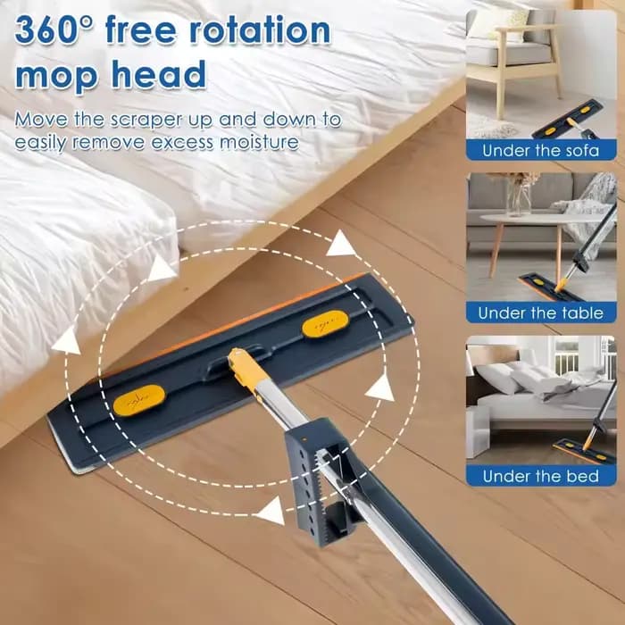 360 ° Vadrouille plate rotative